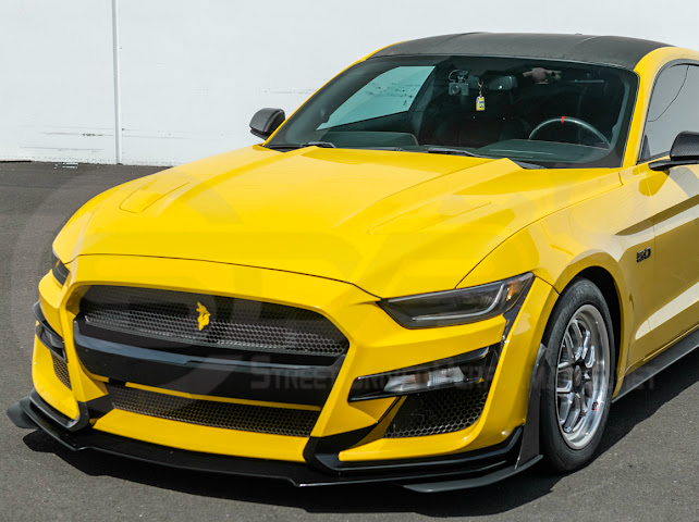 2015-2023 FORD MUSTANG W/ SIGNAL LIGHT | CARBON FIBER SIDE MIRROR CAP COVER PAIR